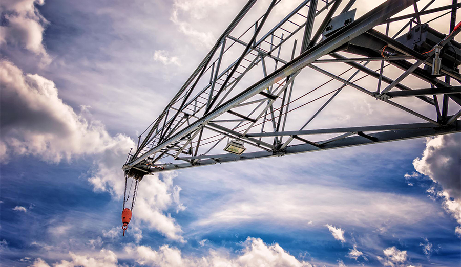 Wireless charging injects new power into the visualization system of tower crane hooks