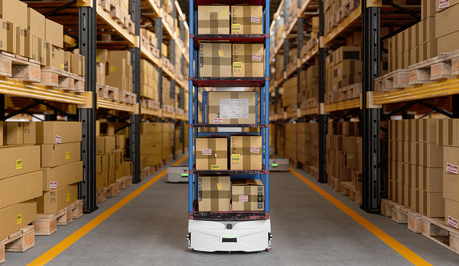 Intelligent logistics warehouse shuttle AGV and its charging technology