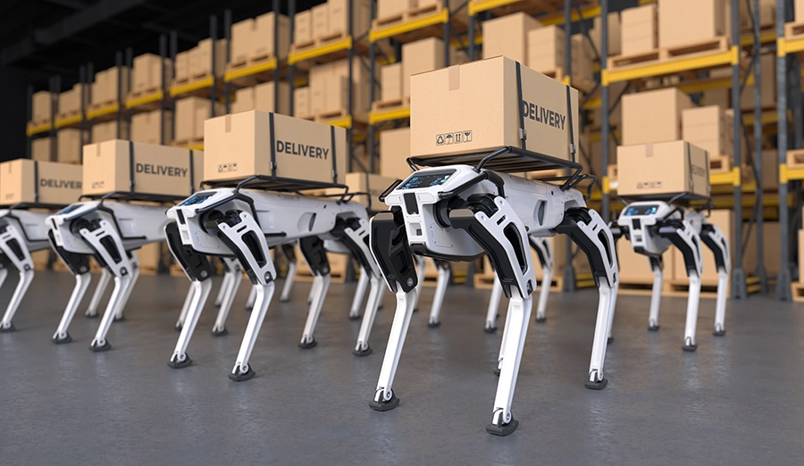 Exploring the Future: Empowering Quadruped Inspection Robots with Wireless Charging Technology