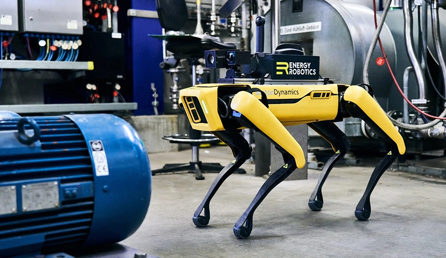 Application scenarios and diversified charging methods of four-legged inspection robot dogs