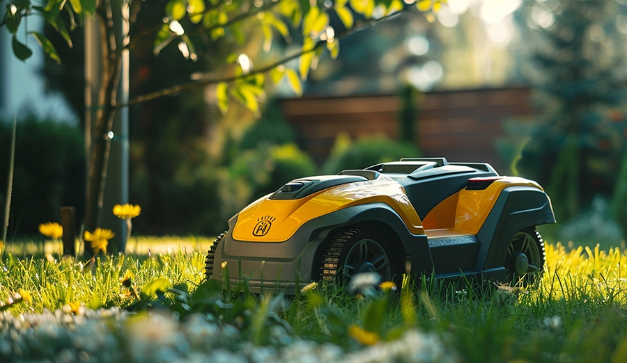 Garden cleaning robot - Intelligent lawn mowing robot (wireless charging)