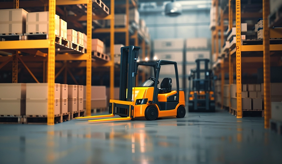 Wireless charging solutions for electric forklift trucks lead new changes in warehousing and logisti