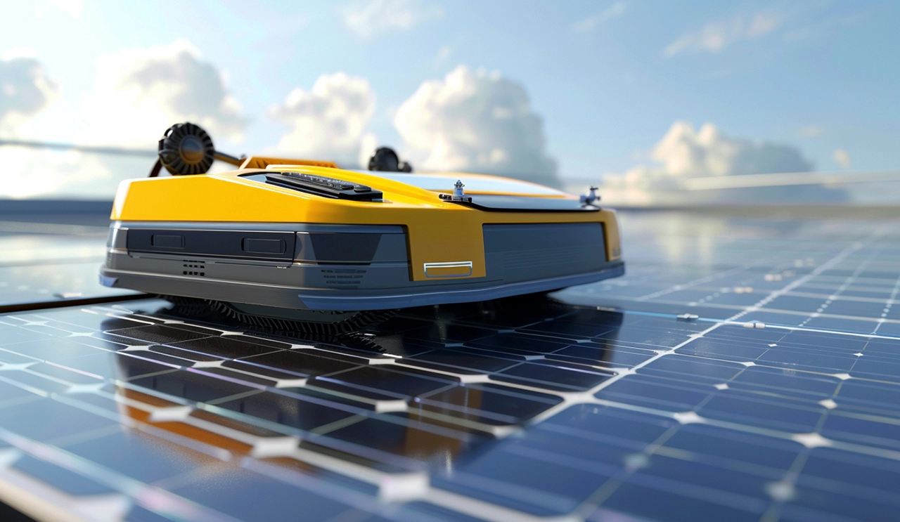 Wireless charging solution for dry-hung photovoltaic cleaning robots: Ushering in a new era of photo