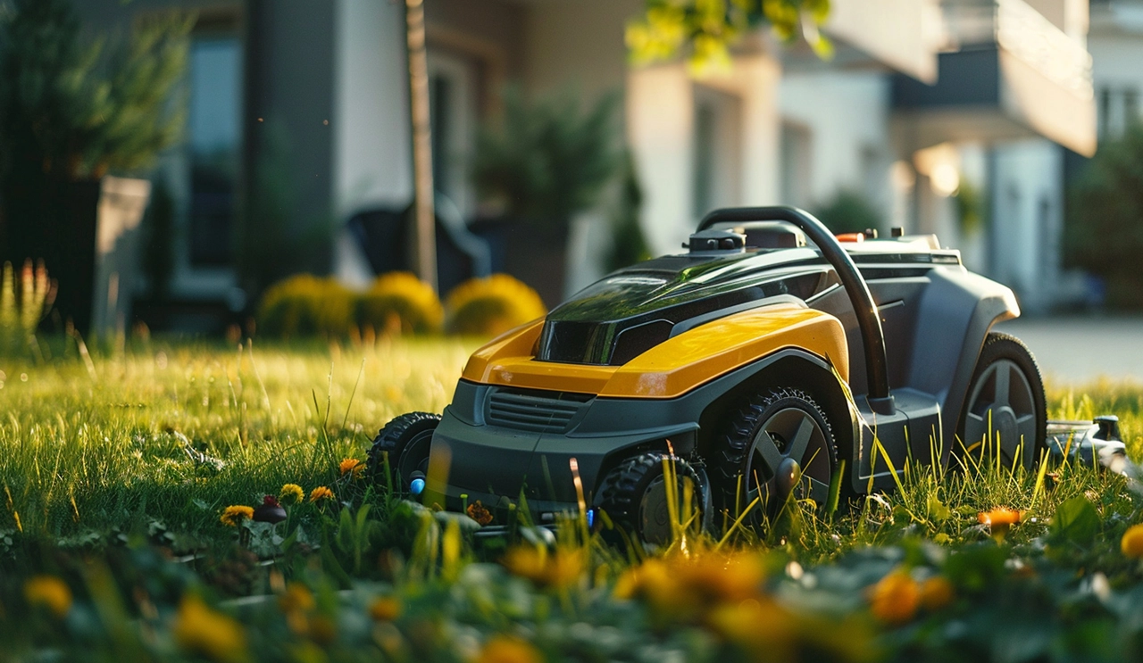 Wireless Charging solution for WIRELESSRT lawn mowing robot