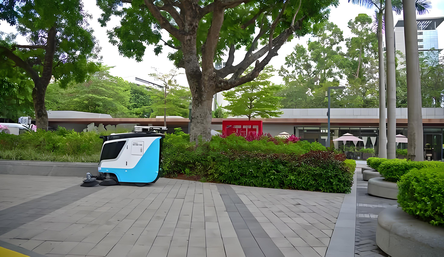 Long-distance large-offset non-contact stable charging solution - WIRELESSPT low-speed unmanned clea
