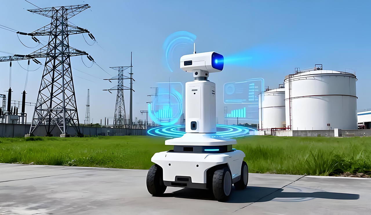 Electricity inspection robot receives wireless power, revolutionizing the energy supply for substati